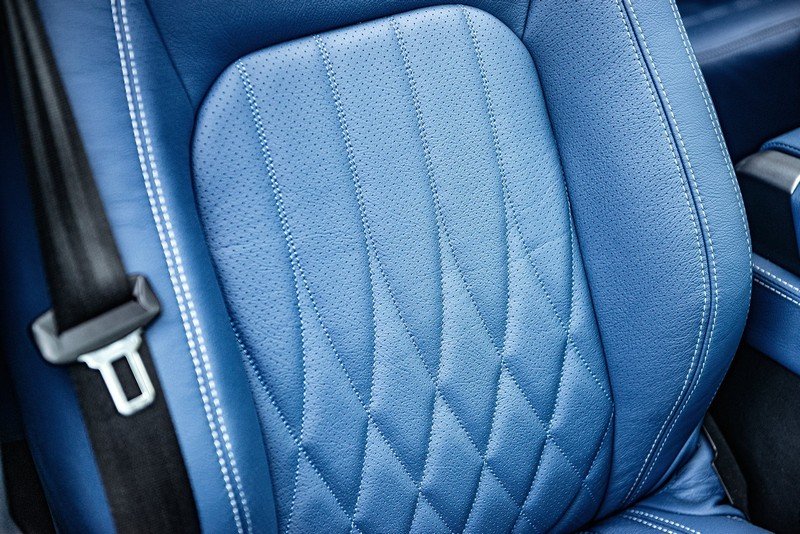 Chelsea Truck Company Volcanic Blue Comfort Leather Interior for 2020+ Defender 130 - Image 4