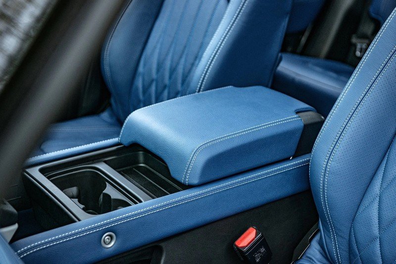 Chelsea Truck Company Volcanic Blue Comfort Leather Interior for 2020+ Defender 130 - Image 10