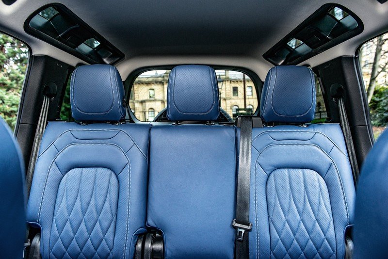 Chelsea Truck Company Volcanic Blue Comfort Leather Interior for 2020+ Defender 130 - Image 6