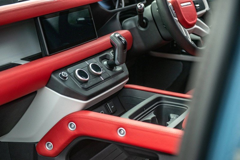 Chelsea Truck Company Volcanic Red Comfort Leather Interior for 2020+ Defender 130 - Image 14