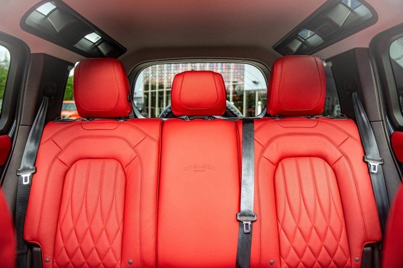 Chelsea Truck Company Volcanic Red Comfort Leather Interior for 2020+ Defender 130 - Image 10