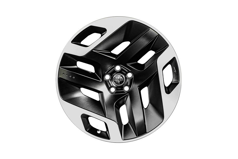 Project Kahn Type 33 Alloy Wheels - 9.5x23" Satin Black / Diamond Cut for 2020+ Defender 90/110/130