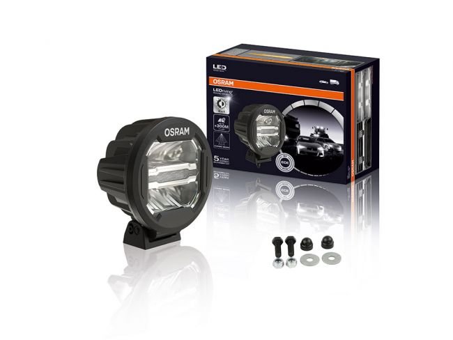Front Runner 7" Osram LED Light Round MX180-CB / Combo Beam & Mounting Kit