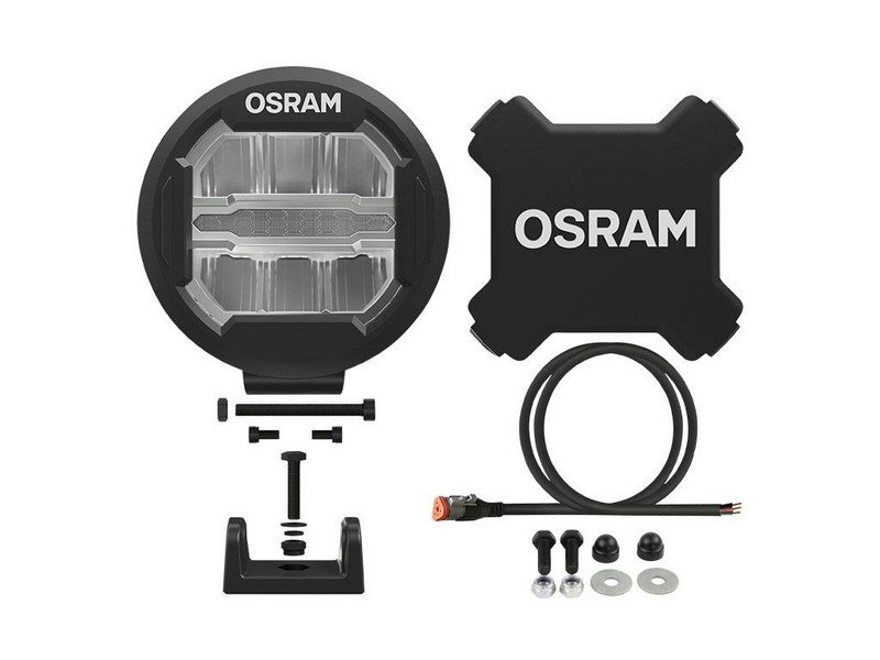Front Runner 7" Osram LED Light Round MX180-CB / Combo Beam & Mounting Kit - Image 2