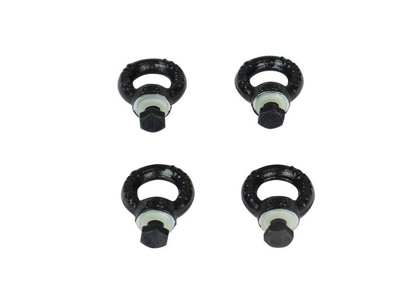 Front Runner Black Tie Down Rings / Eye Nuts / 4 Pack - Image 3