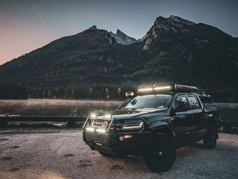 Front Runner LED Light Bar FX250-SP/FX500-CB/FX250-CB/FX500-SP/FX500-CB SM Mounting Bracket - Image 2