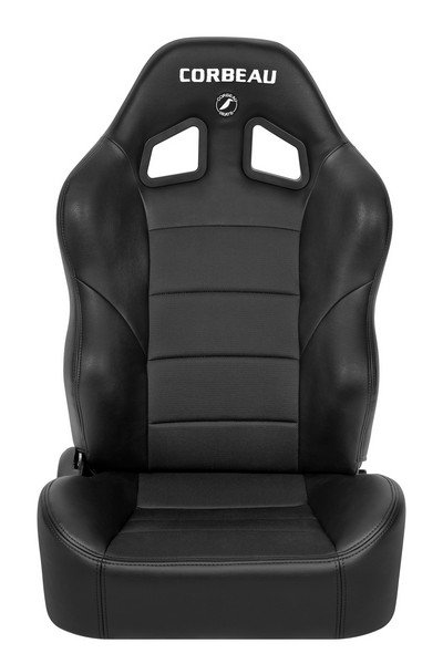 Baja XRS Black Vinyl/Cloth Reclining Suspension Seat - Image 4