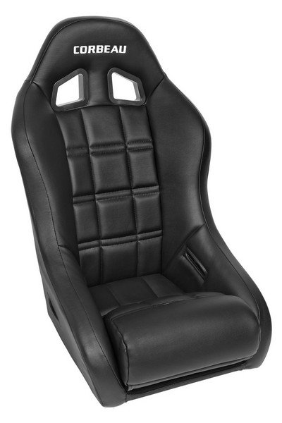 Corbeau Baja XP Black Vinyl Suspension Seat