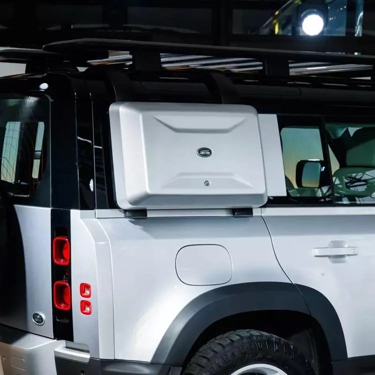 Land Rover Defender Side-Mounted Gear Carrier (Gray) for 2020+ Defender 90/110 - Image 2