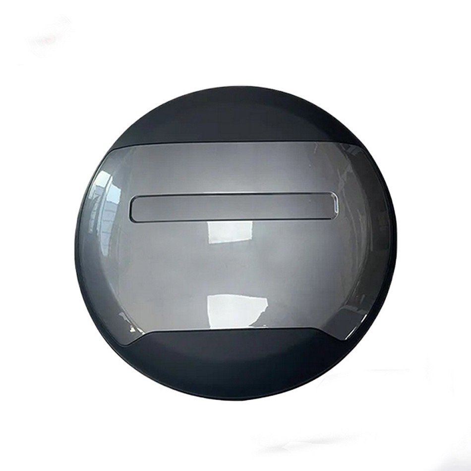 OE Design Grey Spare Wheel Cover with Logo for 2020+ Land Rover Defender 90/110/130