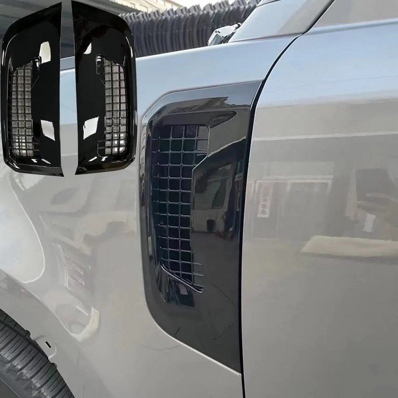 Land Rover Defender Gloss Black Air Vent Trim Strip for 2020+ Defender 90/110 - Image 8