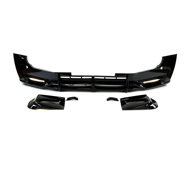 Land Rover Defender Gloss Black Front Lip Kit for 2020+ Defender 90/110