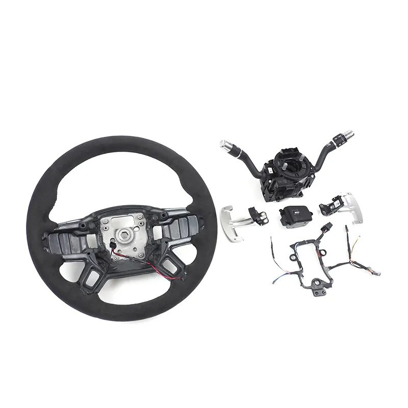 Full Alcantara Steering Wheel for 2020–2025 Defender 90/110/130 - Image 3