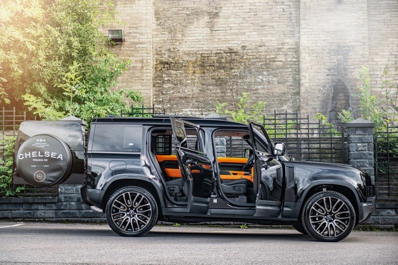 Project Kahn Pace Car Light Alloy Wheels - 9.5x23" Bronze Tint / Satin Black for 2020+ Defender 90/110/130 - Image 4