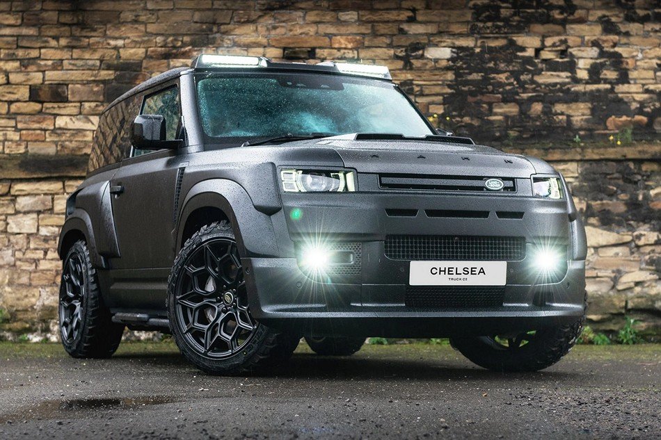 Project Kahn Type 57 RS-Forged Alloy Wheels Black Edition - 10x22" Matte Black for 2020+ Defender 90/110/130