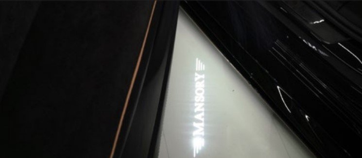 Set Left & Right for Front Door - Door Welcome MANSORY Logo Lights for 2020+ Defender 90 (3-door)