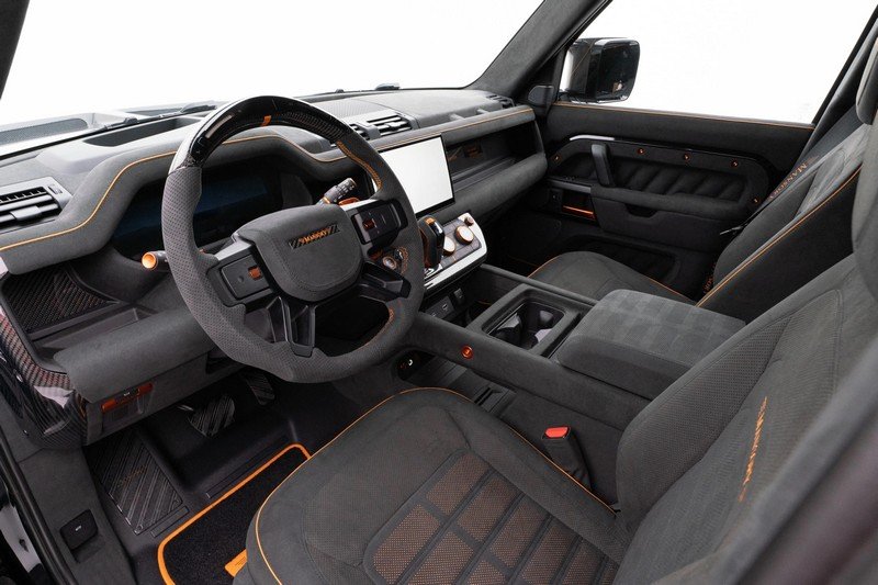 Mansory Carbon Dashboard Panel Illuminated Logo for 2020+ Defender 110