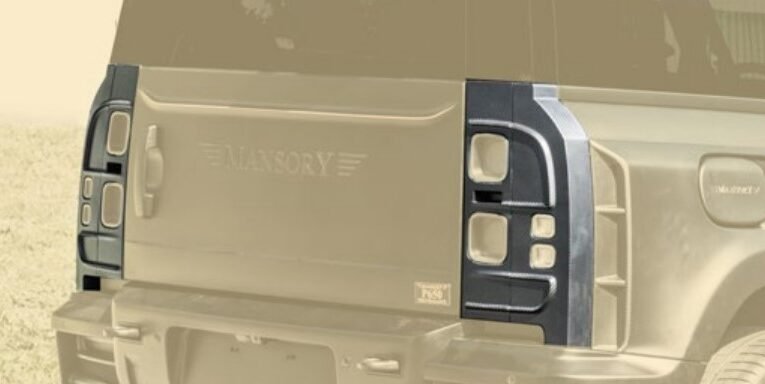 Mansory Rear Light Protection Cover for 2020+ Defender 110 ...