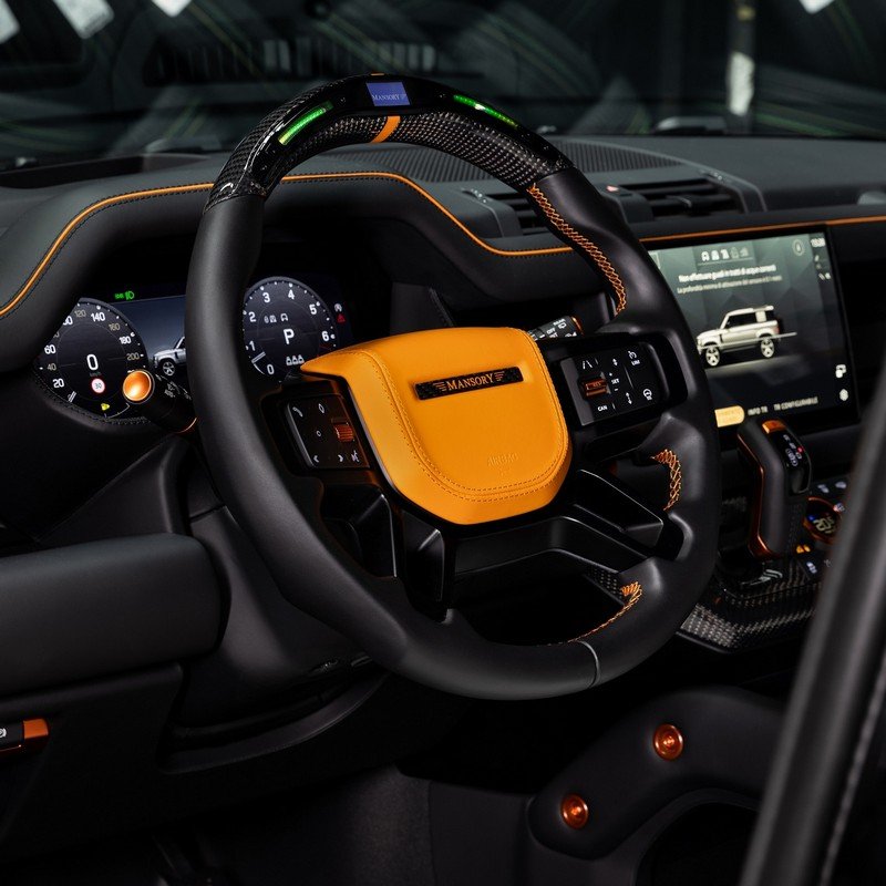 Mansory Transforms Land Rover Defender 110 with Bold Design and 650 ...