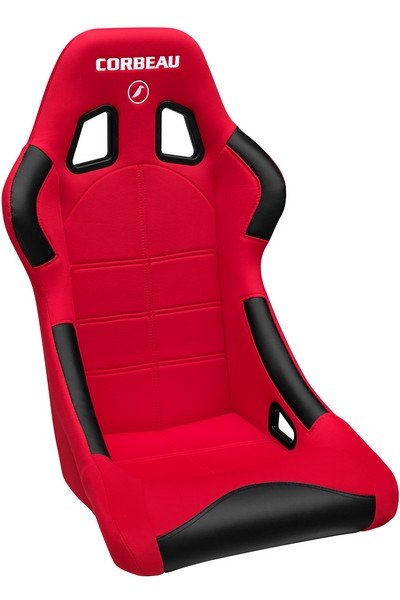 Corbeau Forza Red Cloth - Fixed Back Racing Seat