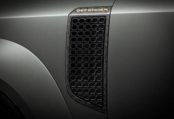 OCTA Style Forged Carbon Side Vent for Defender L663 2025 - Fits 90/110/130