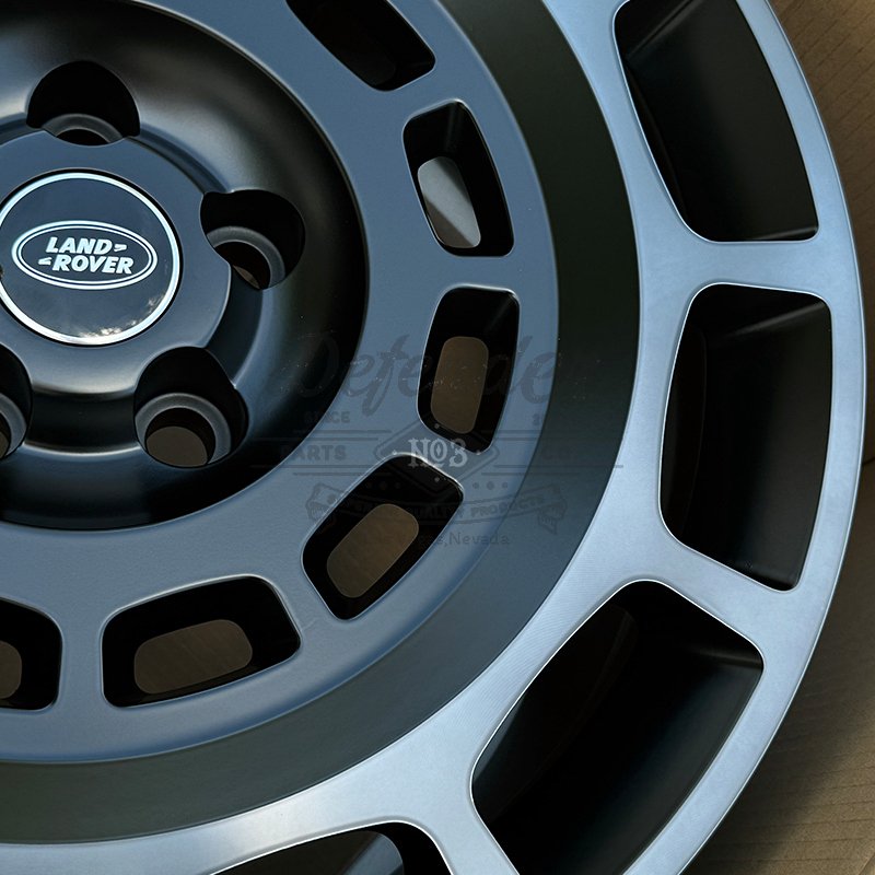 20” OCTA-style FORGED Wheels in Tinted Machined / Satin Black for 2020+ Land Rover Defender - Image 4