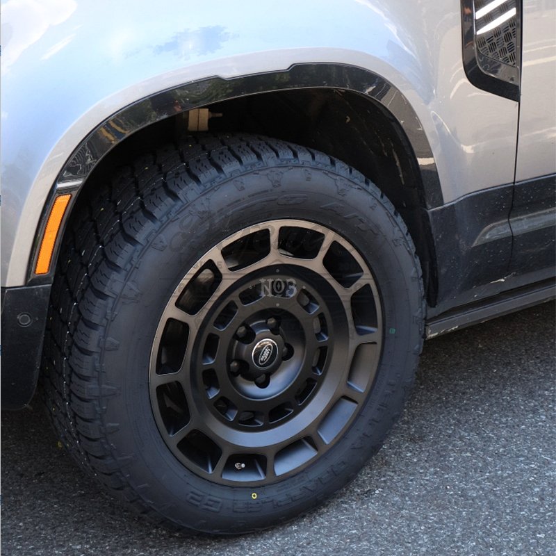 22” OCTA-style FORGED Wheels in Satin Black for 2020+ Land Rover Defender - Image 6