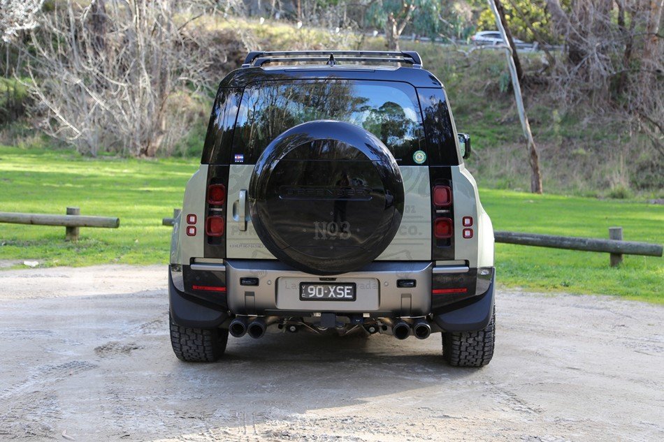 22” OCTA-style FORGED Wheels in Satin Black for 2020+ Land Rover Defender - Image 9