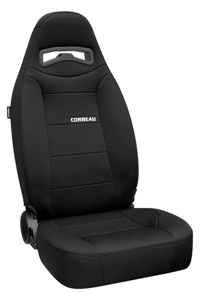 Corbeau Moab Black Neoprene Reclining Seat