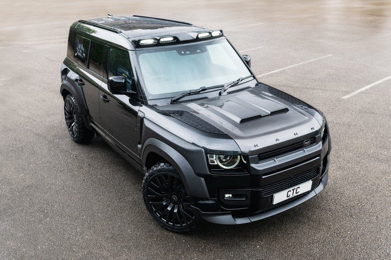 Quad Roof Shield with LED Lights in Gloss Black for 2020+ Defender 90/110/130 - Image 8