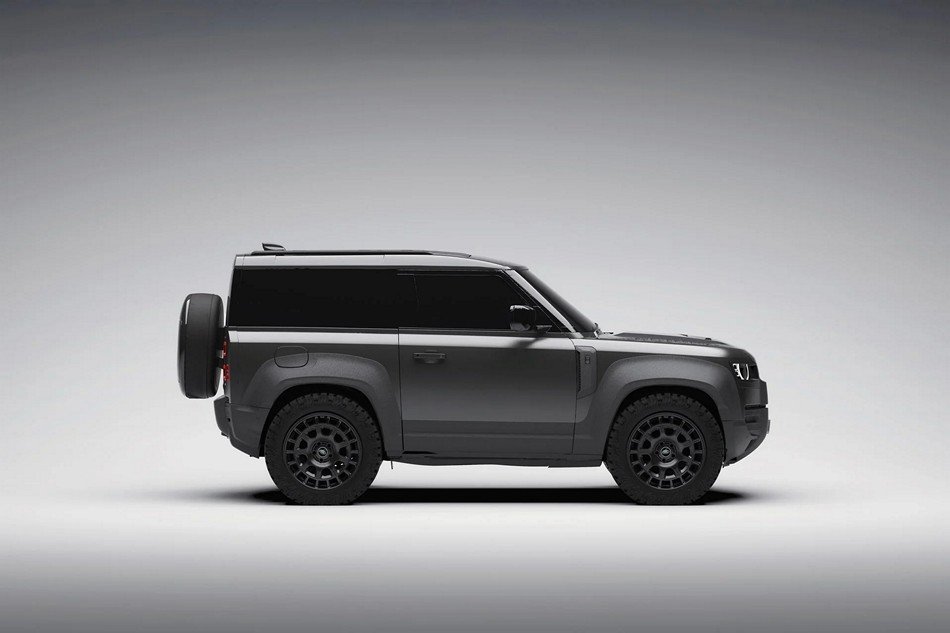 Project Kahn Hammerhead RS-Forged Light Alloy Wheels - 8.5x20" Satin Black for 2020+ Defender 90/110/130 - Image 11