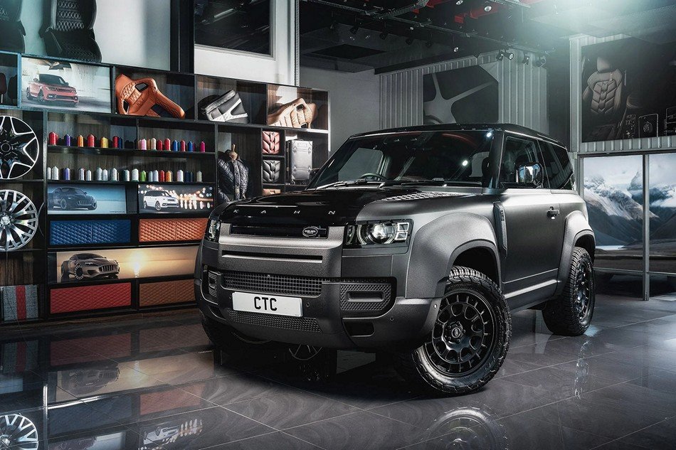 Project Kahn Hammerhead RS-Forged Light Alloy Wheels - 8.5x20" Satin Black for 2020+ Defender 90/110/130 - Image 8