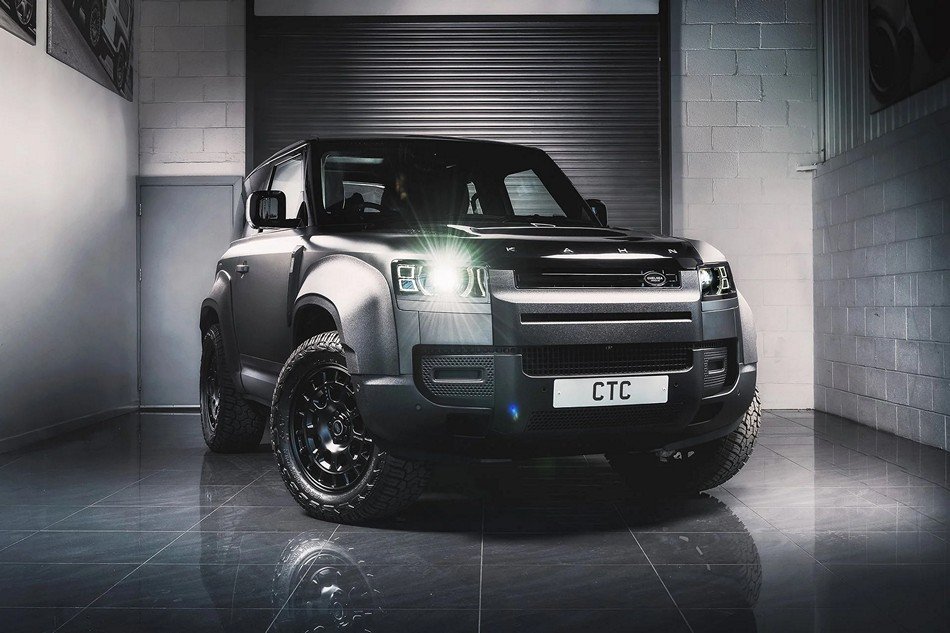 Project Kahn Hammerhead RS-Forged Light Alloy Wheels - 8.5x20" Satin Black for 2020+ Defender 90/110/130 - Image 7