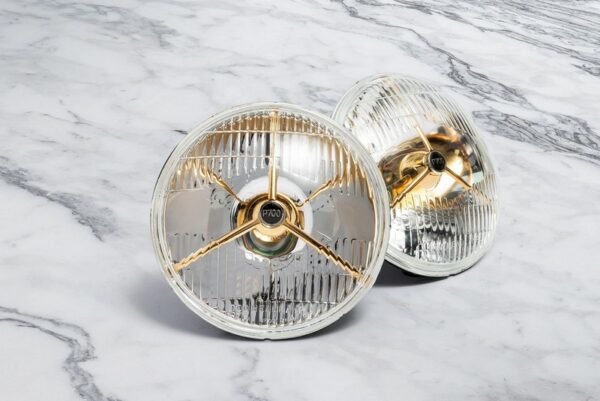 Chelsea Truck Company Retro Headlights (Gold) for Defender 90/110