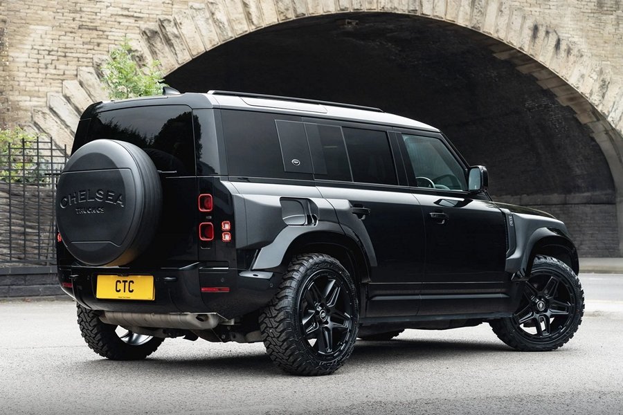 Chelsea Truck Company Expedition Hard Spare Wheel Cover in Satin Black for 2020+ Defender (L663) 90/110/130 - Image 6