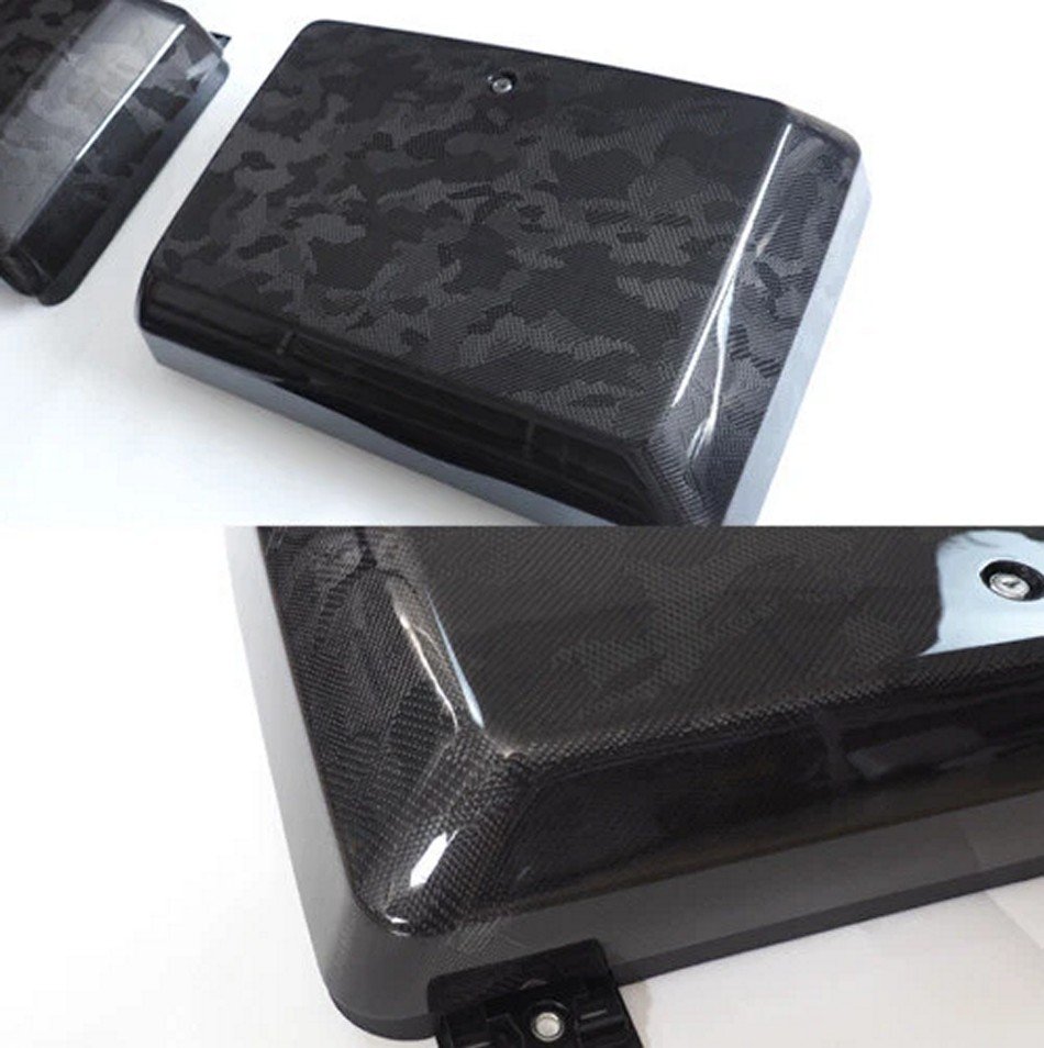 Dry Carbon Toolbox – Camouflage Pattern for 2020+ Defender 90/110 - Image 5