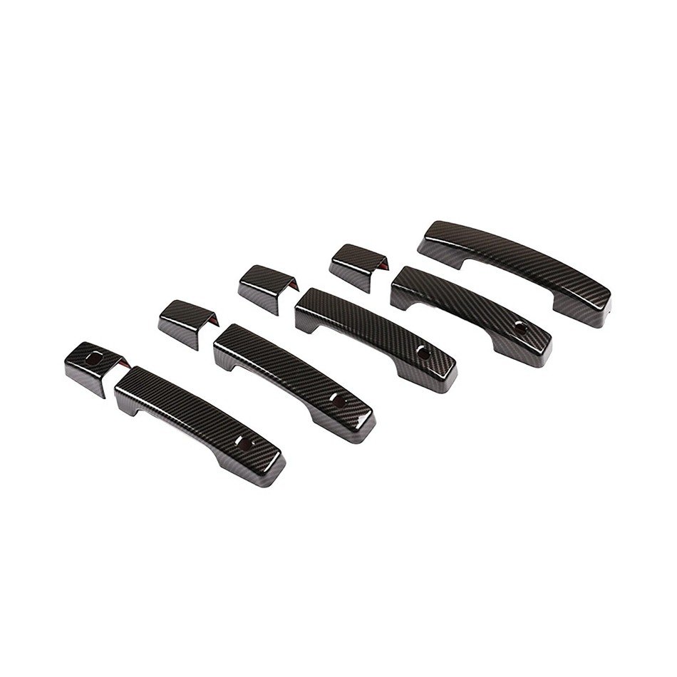Carbon Fiber Door Handle Cover (Sticker) – Real Carbon for 2020+ Land Rover Defender – Fits 90/110/130 - Image 7