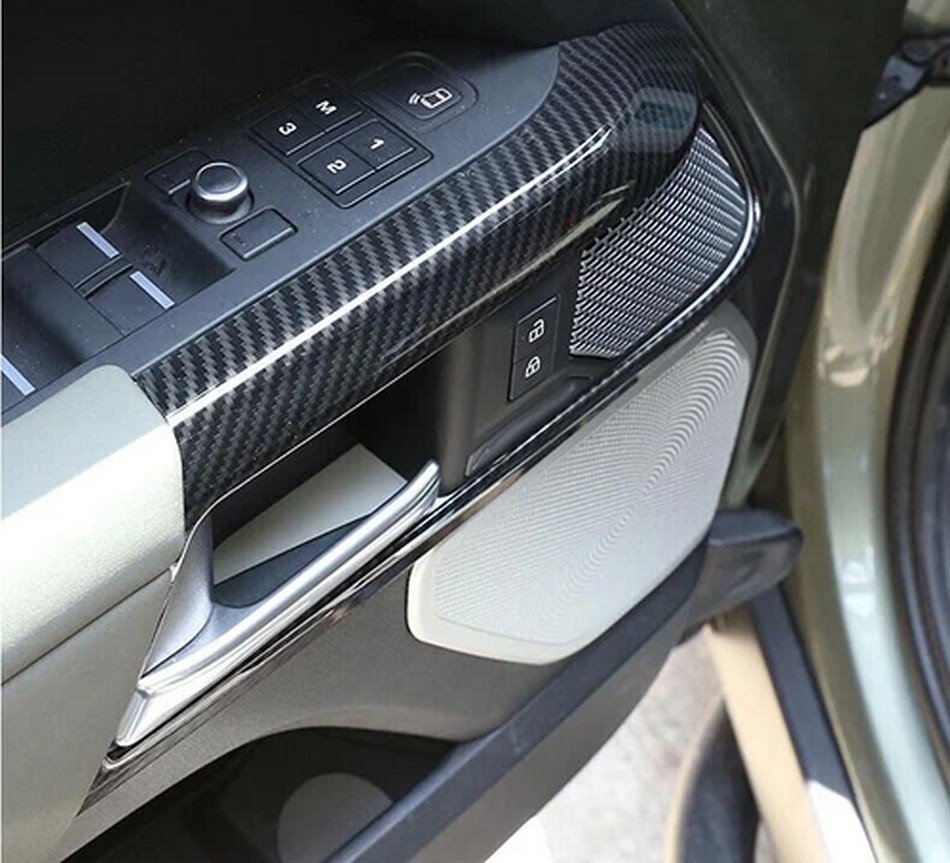 Carbon Fiber Inner Door Cover – Dry Carbon Replacement for 2020+ Land Rover Defender L663 – Fits 90/110/130 - Image 5