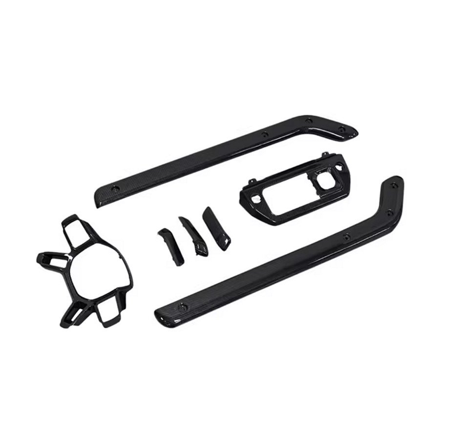 Carbon Fiber Interior Pack (LHD/RHD) for 2020+ Land Rover Defender – Fits 90/110/130