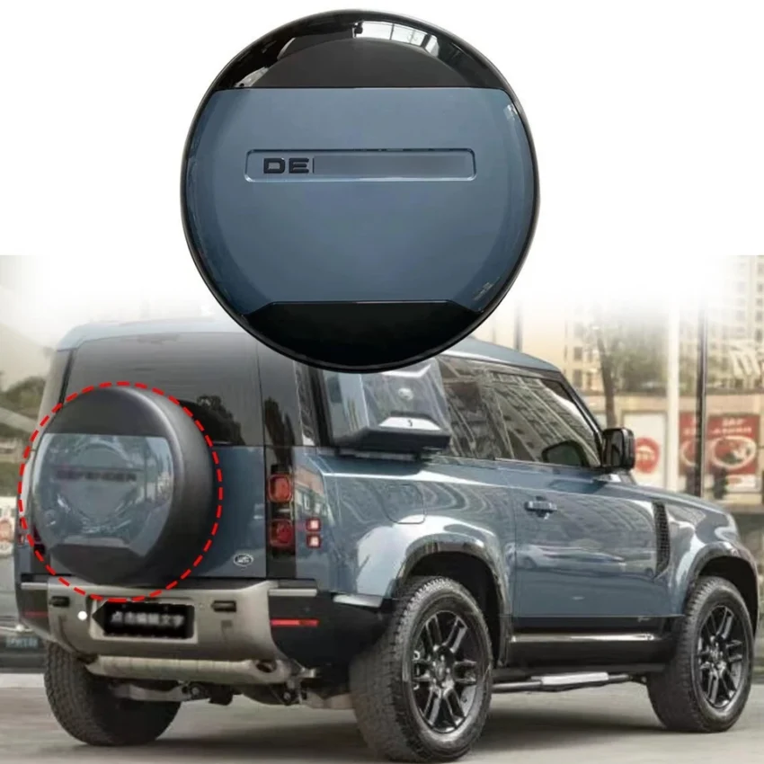 Spare Wheel Cover Ring (Carbon Fiber) for 2020+ Defender 90/110/130 ...
