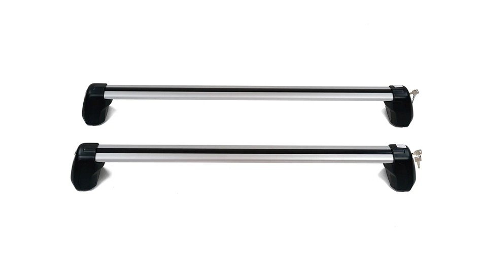 Cross Roof Bar – OE Silver for 2020–2025 Land Rover Defender 90 - Image 5