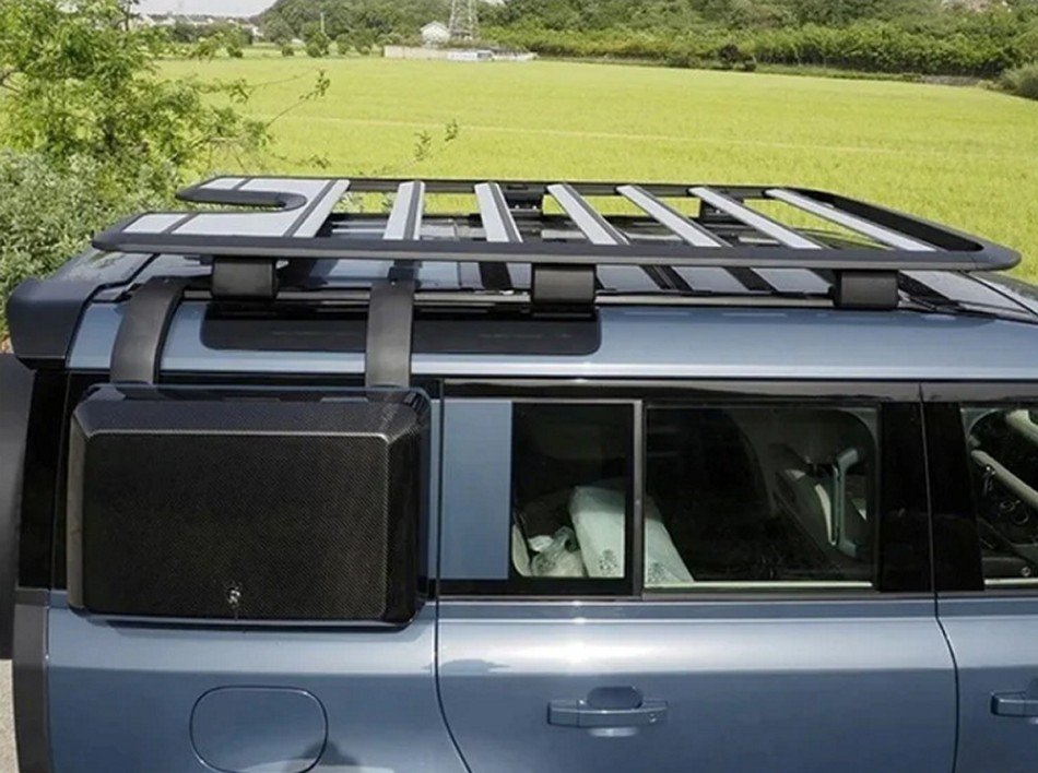 Roof Rack Platform – OE Design Silver for 2020+ Defender 90 - Image 3