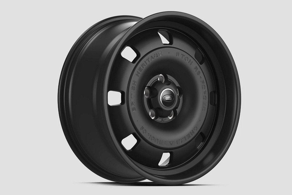 British Heritage RS-Forged Alloy Wheels by KAHN - 9x20” Satin Black for 2020+ Land Rover Defender L663 - Image 6