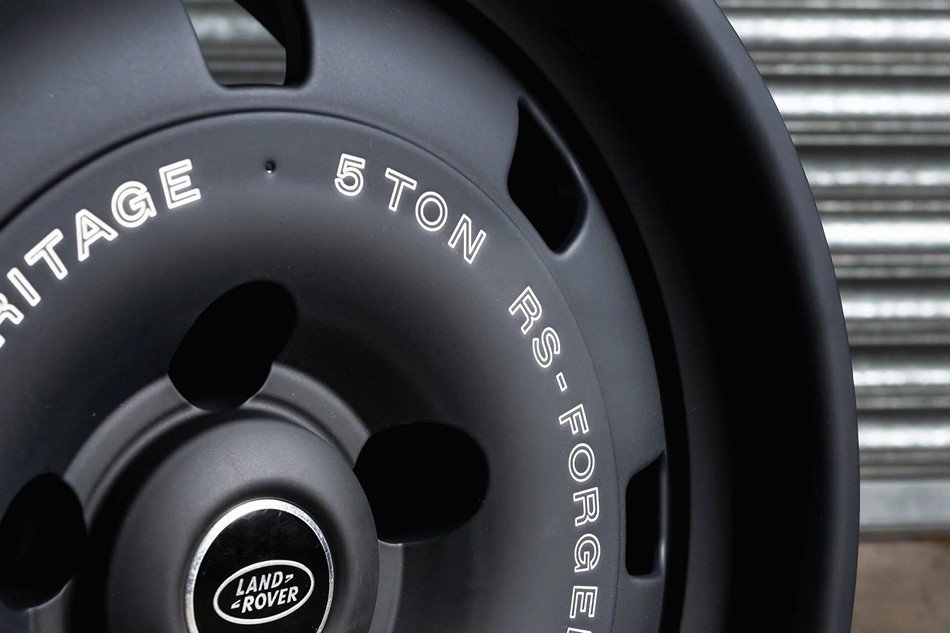 British Heritage RS-Forged Alloy Wheels by KAHN - 9x20” Satin Black for 2020+ Land Rover Defender L663 - Image 2