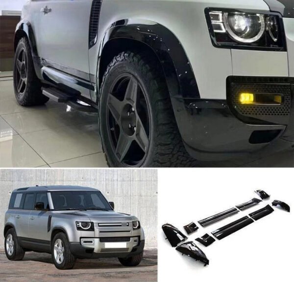 007 Gloss Black Kit for 2020–2025 Defender 110
