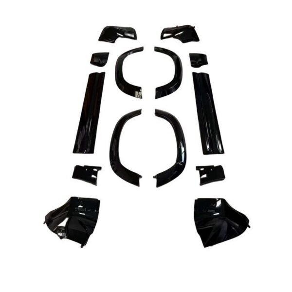 007 Gloss Black Kit with Wheel Arches for 2020–2025 Defender 110