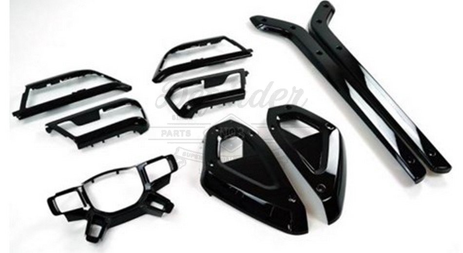 Gloss Black Interior Kit for 2020+ Defender 90/110/130 - Image 2