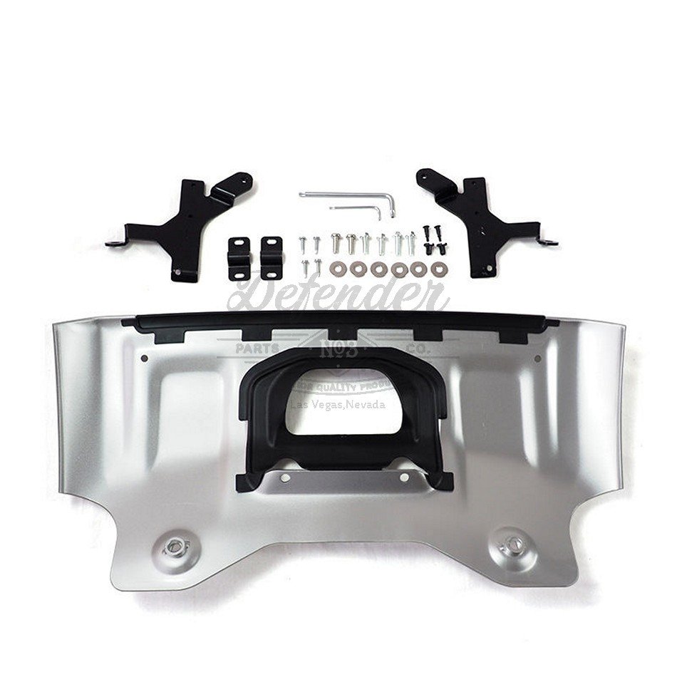 Front Bumper Protector Silver for 2020+ Defender 90/110/130