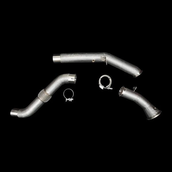 BlackBoost Catless Downpipes for Land Rover Defender P400 (L663)