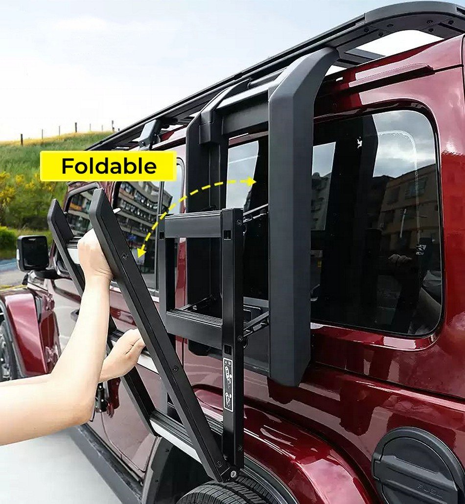 Silver Ladder Set for 2020+ Land Rover Defender 90/110 - Image 4